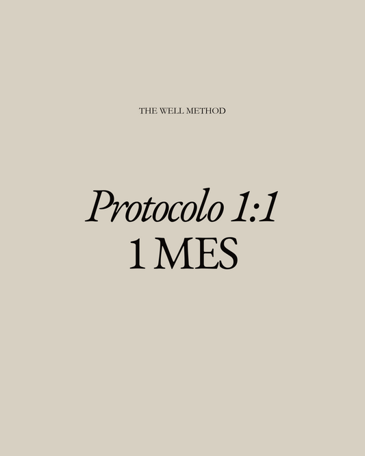 Protocolo 1:1 - 1 mes