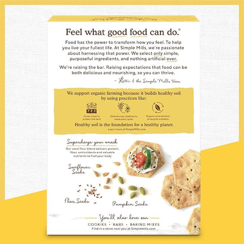 Simple Mills® Organic Seed Crackers – Everything