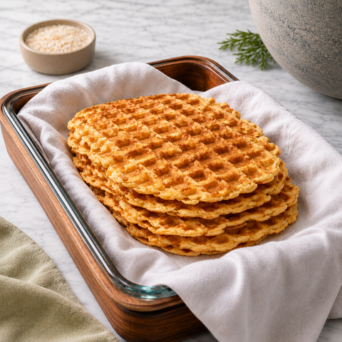 Waffles de papa (5 piezas)