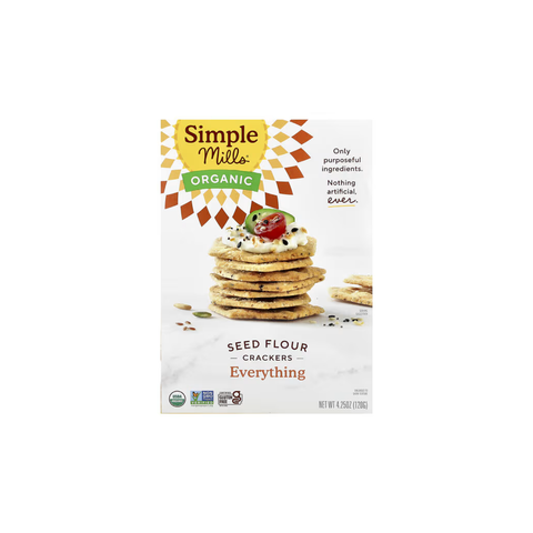 Simple Mills® Organic Seed Crackers – Everything