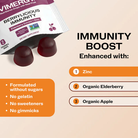 Gomitas NutriDense Berrylicious Inmunidad