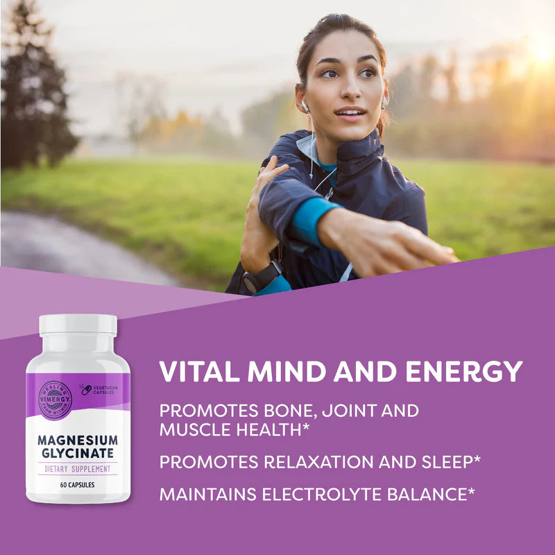 Glicinato de Magensio 60 caps